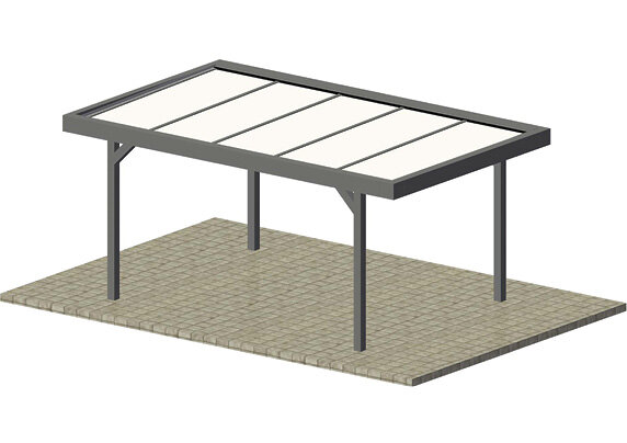 Carport: Libra (Flachdach)
