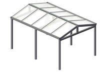 Carport: Roof (Satteldach)