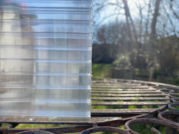 Polycarbonat klar 16mm (hitzeabweisend)